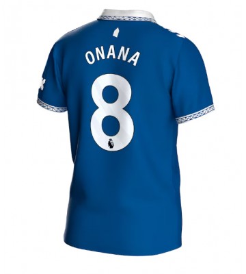 Everton Amadou Onana #8 Replika Hjemmebanetrøje 2023-24 Kortærmet